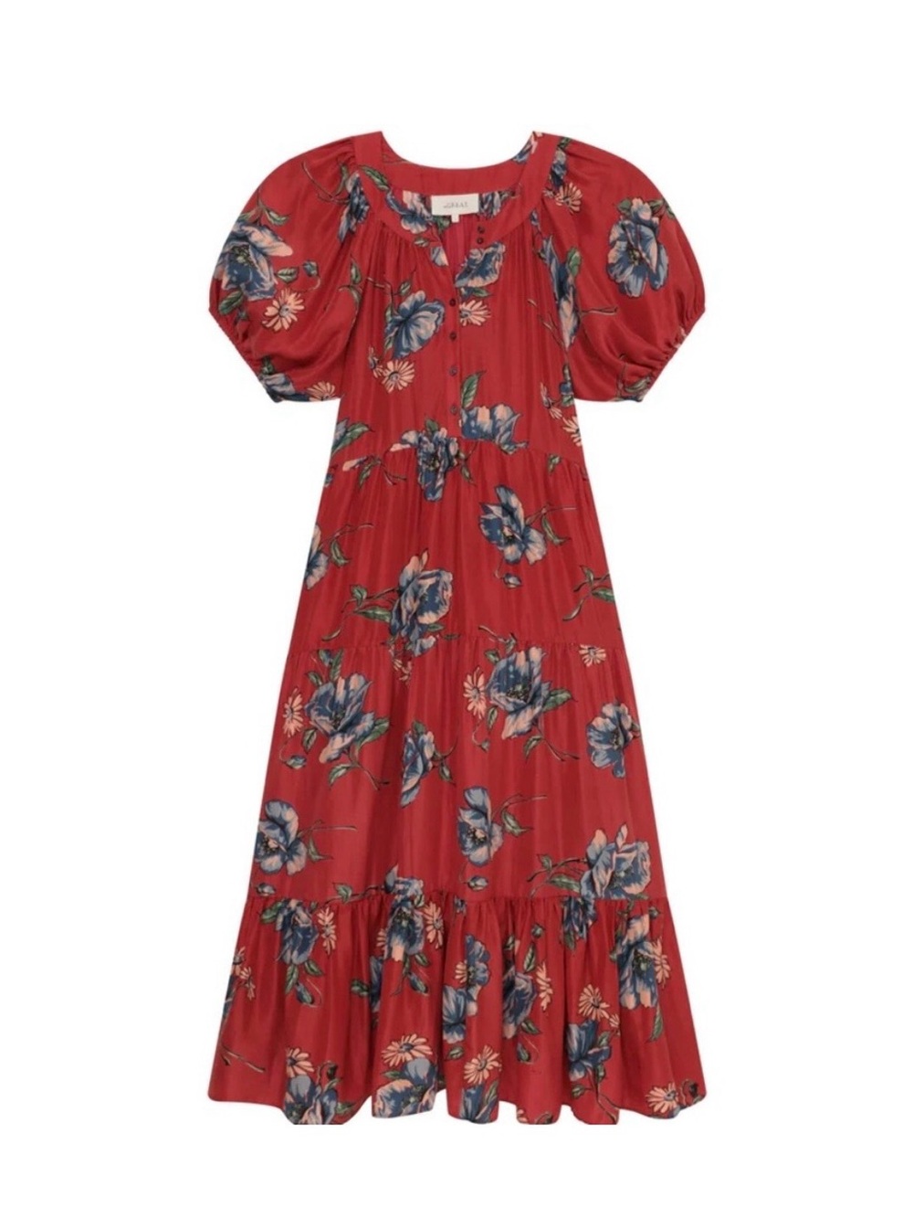 The Great - The Afternoon Dress in Silk Garden Pasture Floral